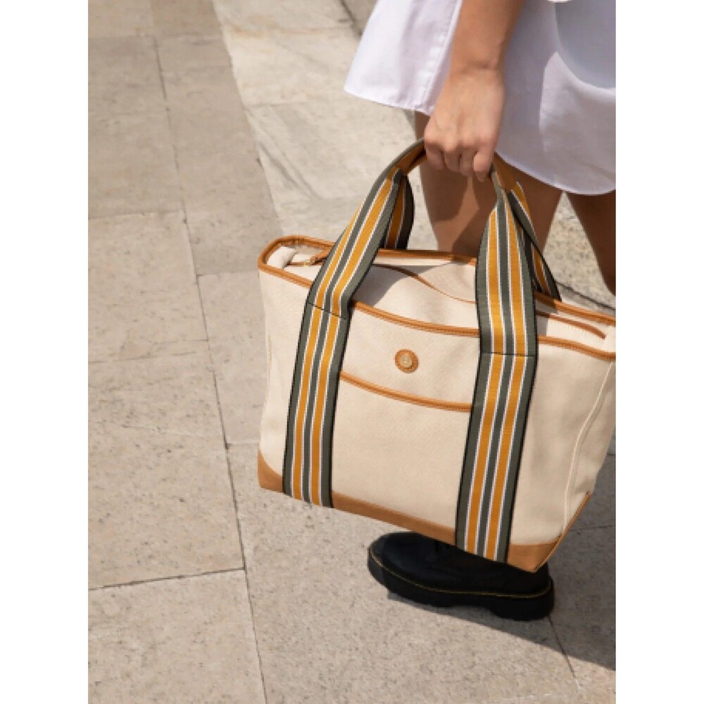 NEW | Paravel Cabana Canvas Tote | SMALL | Shandy